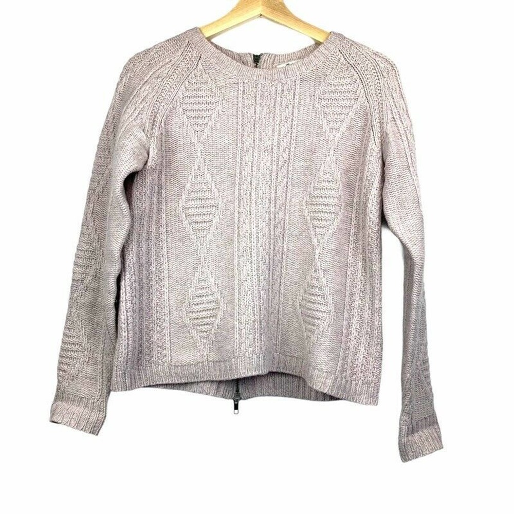 Madewell Womens Palisade Back Zip Sweater XS